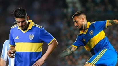 Boca sancionó a Benedetto y Zambrano tras el escándalo
