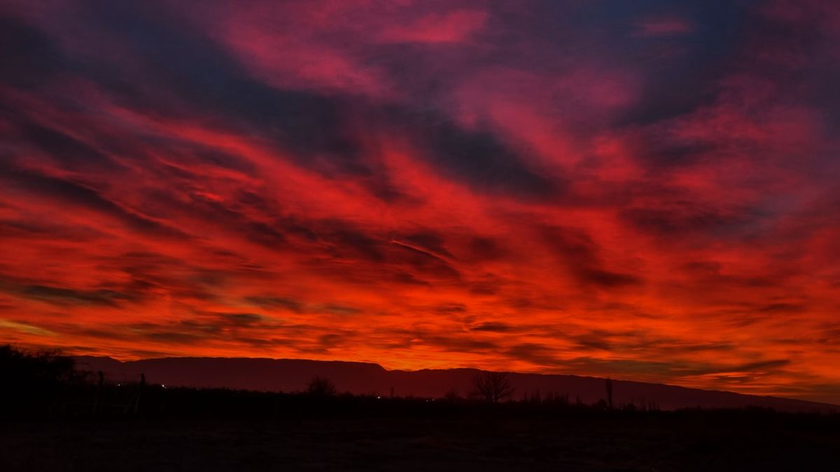 Jueves con amanecer helado en San Juan: la mínima cayó a los 2°C