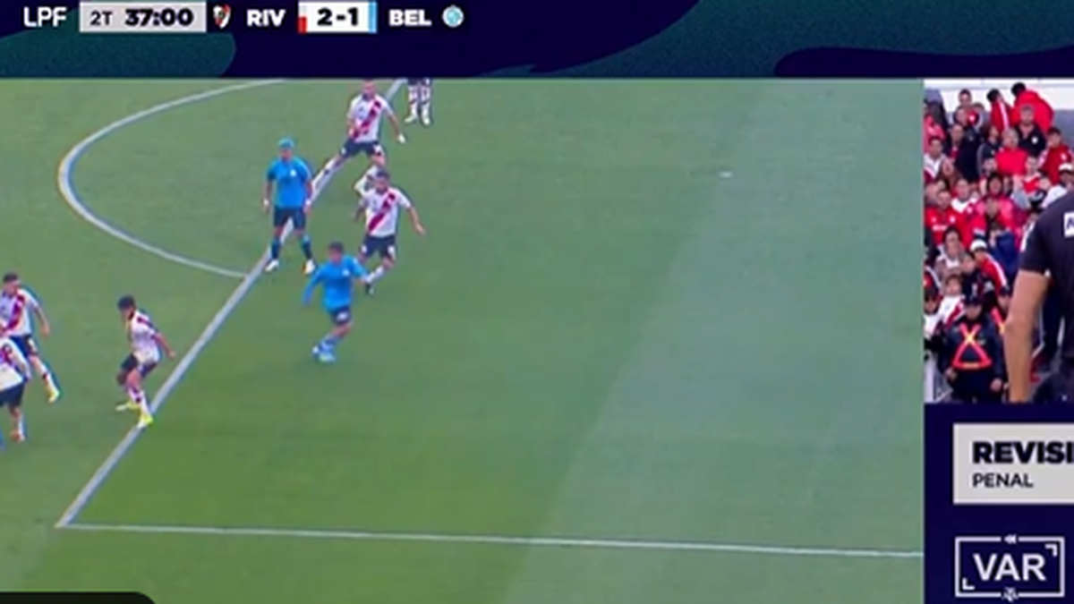 El penal a Belgrano que generó polémica y cambió el partido