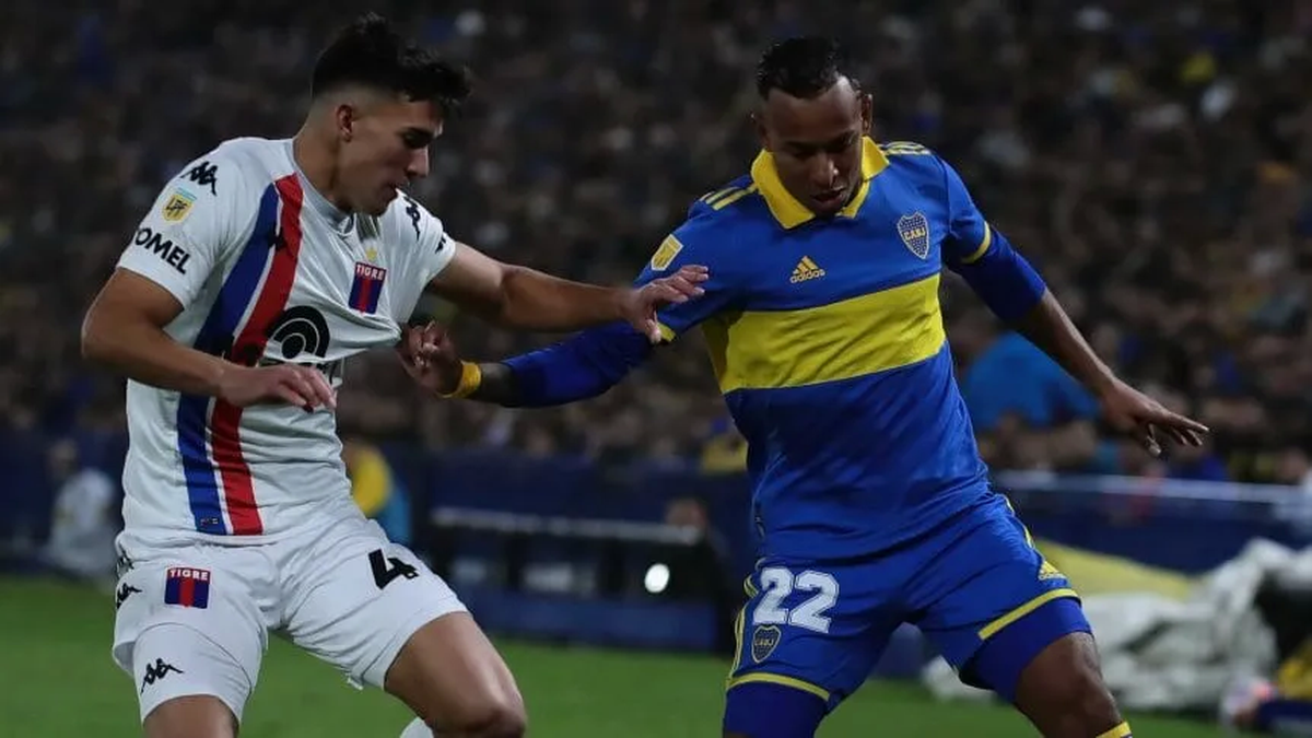 Con gol de Miguel Merentiel, Boca le gana 1-0 a Tigre por la Liga Profesional