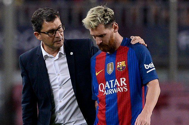 ¿Qué te pasó Messi? Leo se bajó del partido con el Málaga y Barcelona empató