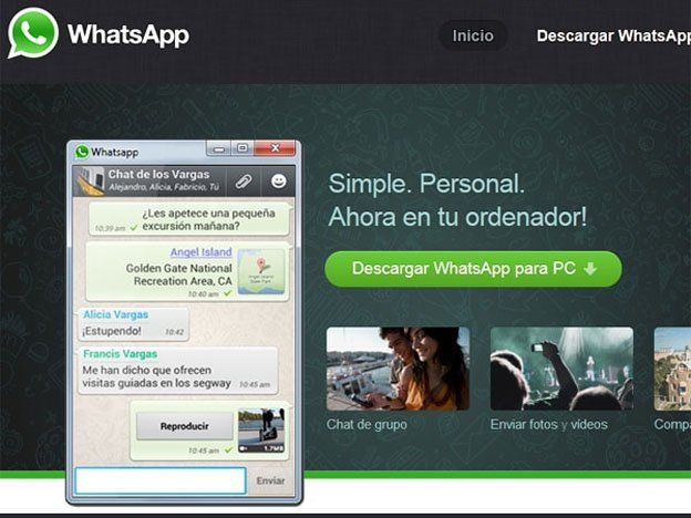 Los usuarios de Facebook fueron estafados con WhatsApp para PC