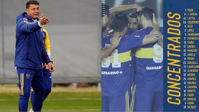 Copa Argentina: la lista de Boca para buscar el pase a semis
