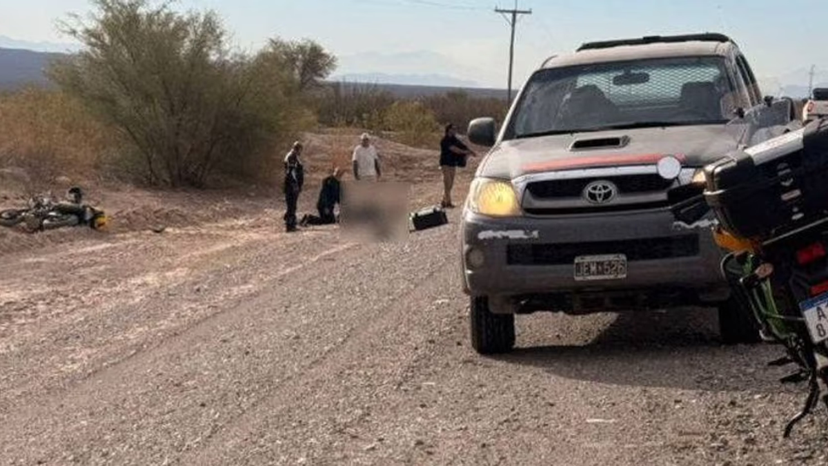 Identificaron al motociclista que murió en la Ruta 40 cerca de Talacasto