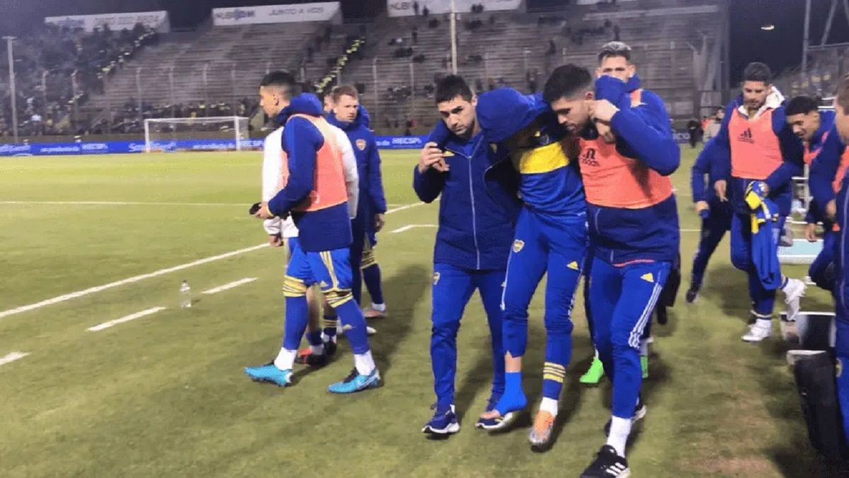 Boca: Zeballos está fracturado y no jugará hasta 2023