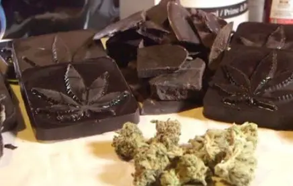 Prohíben la venta de chocolates en forma de cogollos de marihuana