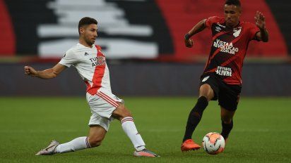 River se recuperó y rescató un empate ante Paranaense 