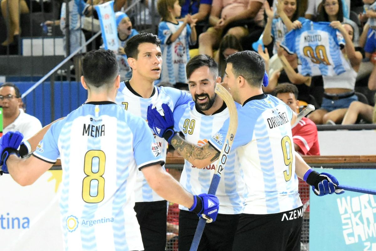 Argentina ni se despeinó en la goleada ante Mozambique. Fotos: Adrián Carrizo. 