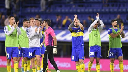 Boca viene de empatar con Lanús. Foto: Télam.
