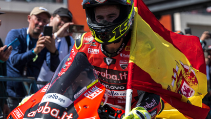Álvaro Bautista, ganador del WorldSBK.