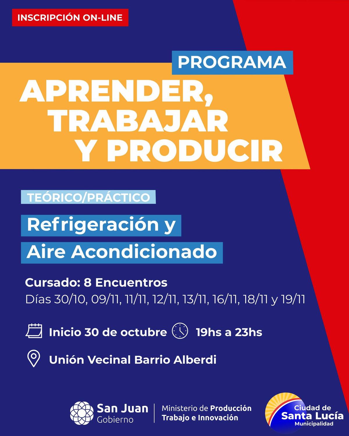 Capacitaciones gratuitas en Santa Lucía: oportunidades para desempleados