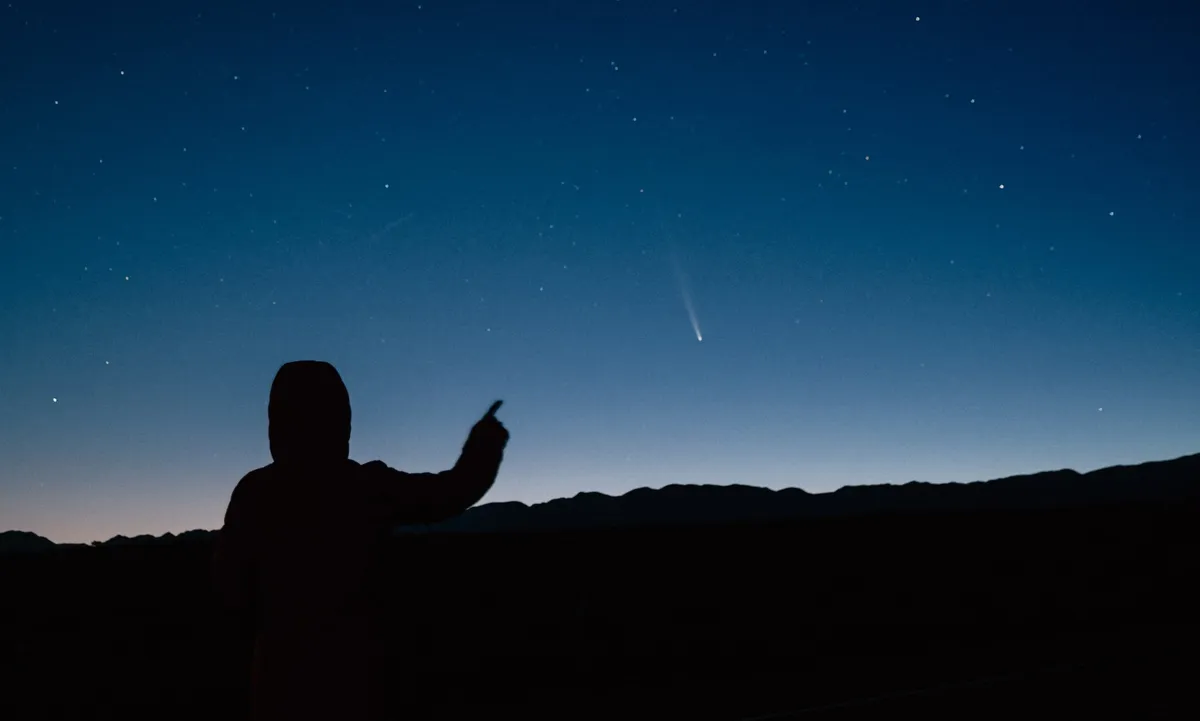 El Cometa del Siglo brilló en el cielo de San Juan