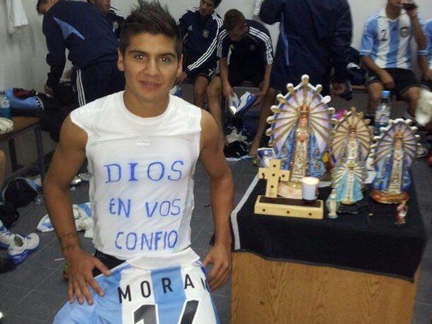 El caucetero Morán Correa volvió a jugar en la Selección Argentina Sub 17