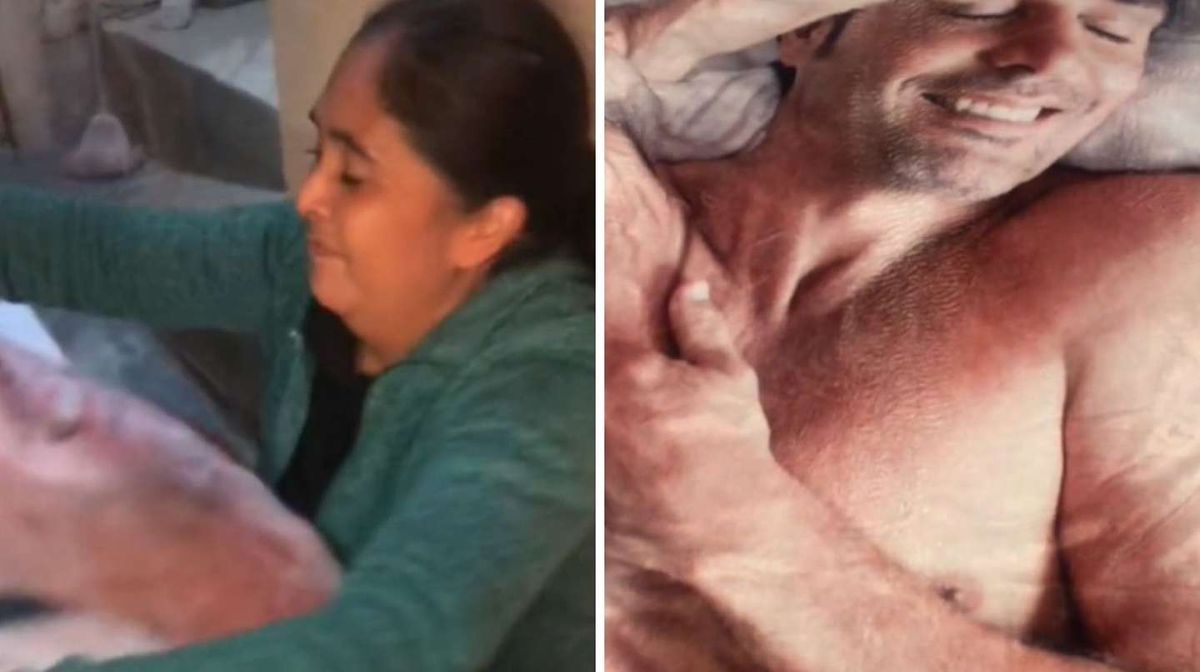 Viral: la reacción de una mamá al recibir una manta de Chayanne