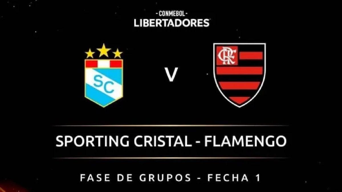 Libertadores: Conmebol confirmó que se juega Sporting Cristal vs. Flamengo