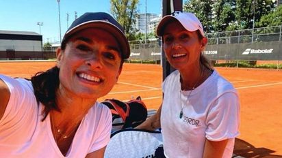 Gabriela Sabatini y Gisela Dulko.