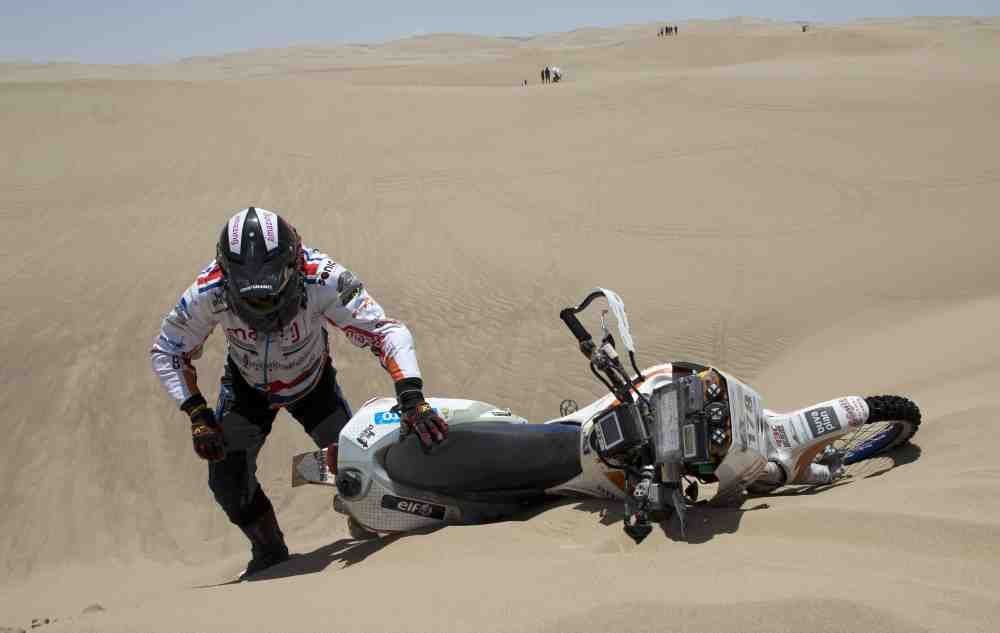 El Dakar encara la tercera etapa, Pisco-Nazca