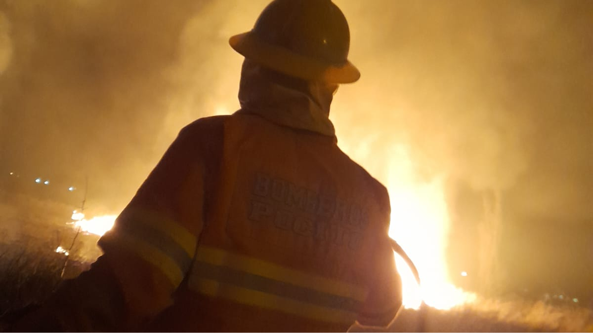 Una estufa a leña provocó el incendio de una vivienda en Rivadavia