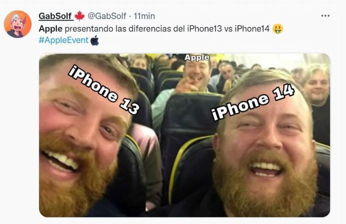 Salió el nuevo Iphone 14 de Apple y explotaron las críticas con memes