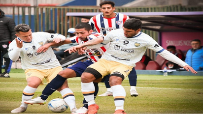 Peñarol empató con Juventud Unida en San Luis. Foto: @JuveSanLuis