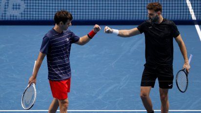 Zeballos y Granollers se quedaron sin final en el Masters de Londres. 