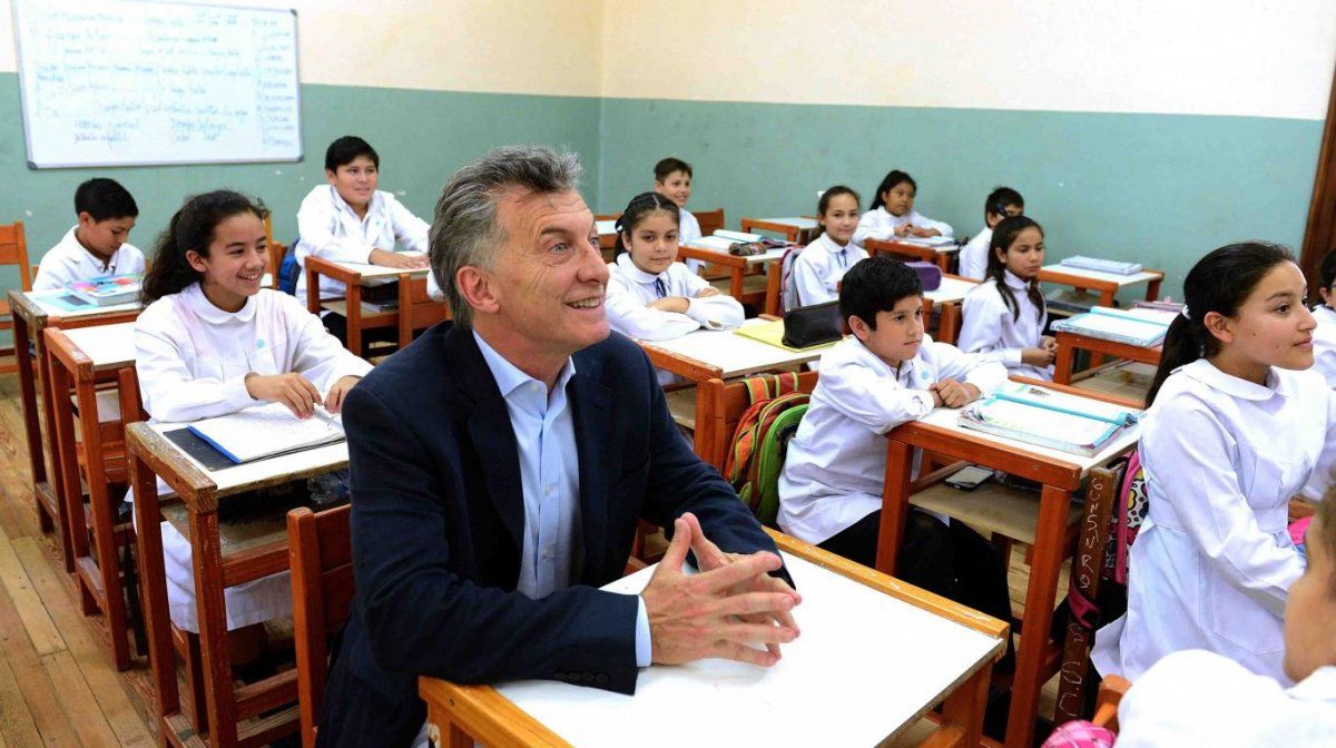 Macri en medio del paro docente: Estamos con graves problemas de educación