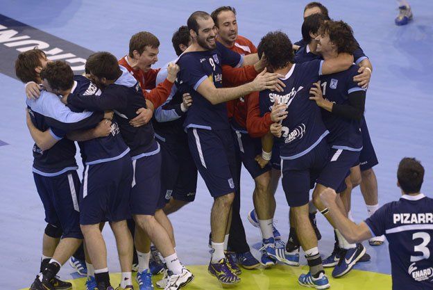 Los Gladiadores debutaron con triunfo en el Mundial de Handball de España