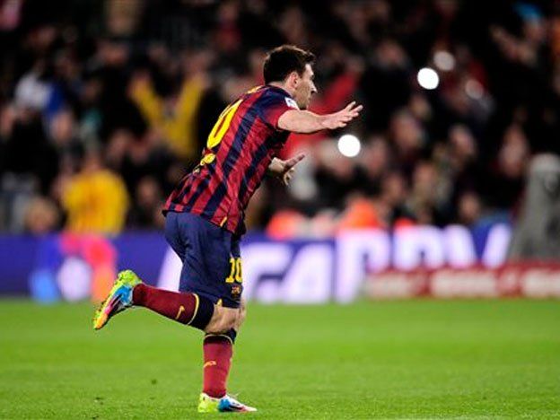 Lionel Messi sumó para el Barcelona que se acerca a la punta