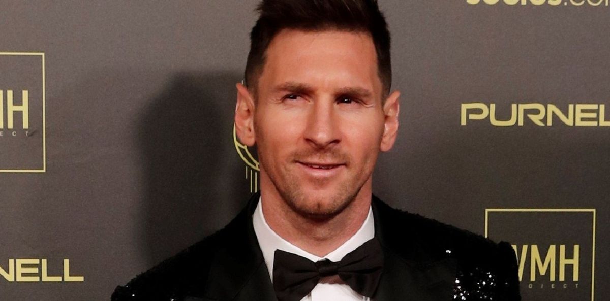 Messi ganó el Balón de Oro 2021.