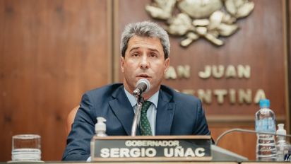 Uñac, en el top 5 de los gobernadores con imagen positiva