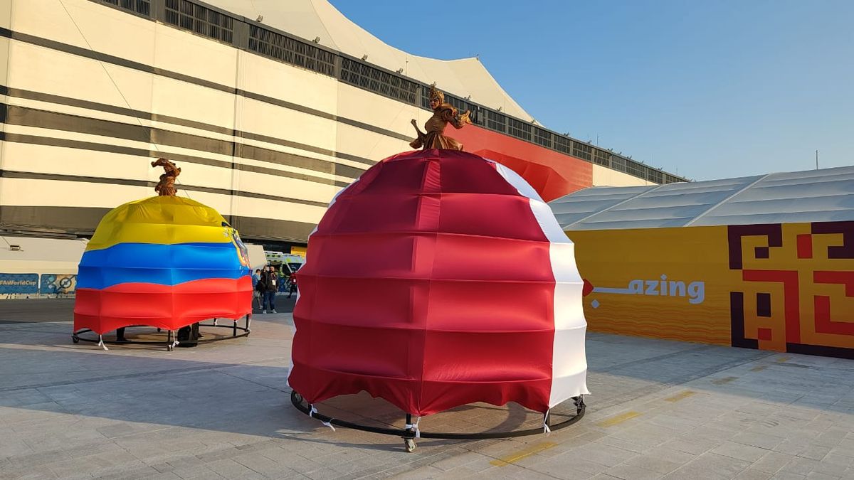 FOTOS: el color del Mundial 2022 en las calles de Qatar