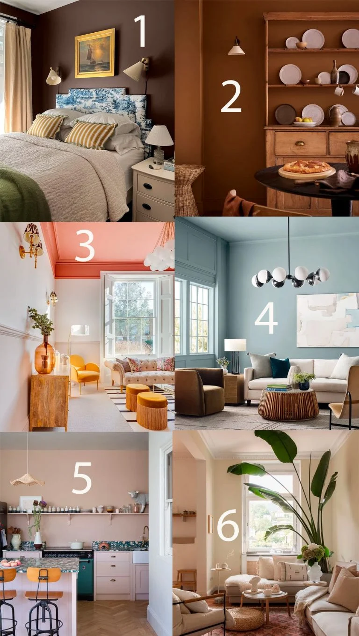 Los 10 colores más destacados de 2024 para decorar tu hogar