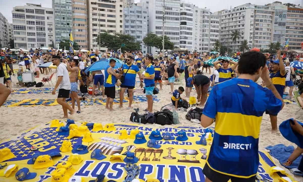 Convocan a hinchas de Boca a un banderazo en Copacabana