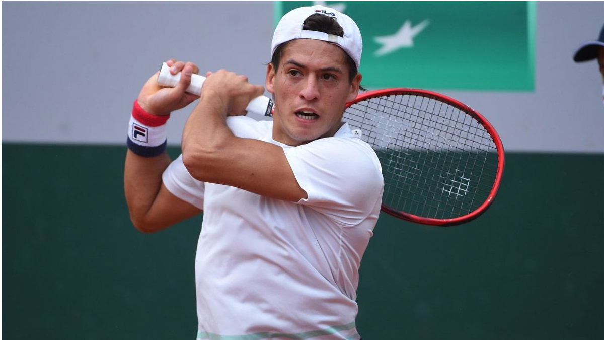 Sebastián Báez ganó su primer partido en Wimbledon  