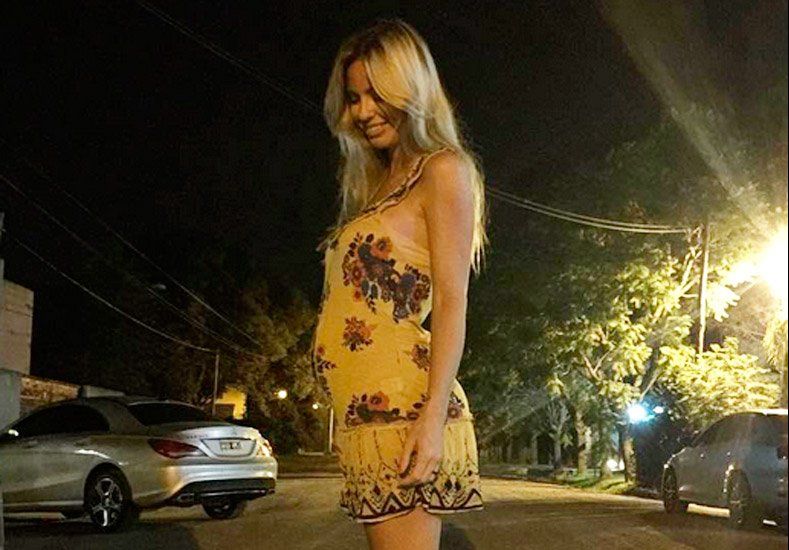 Rocío Guirao Díaz ya tiene pancita