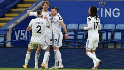 El Leeds de Bielsa ganó de visitante al Leicester