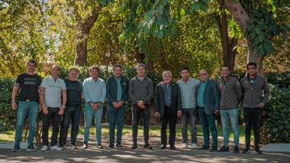 Uñac se reunió con autoridades del ciclismo panamericano y argentino