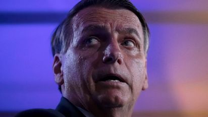 Bolsonaro fue internado en Orlando con dolores abdominales