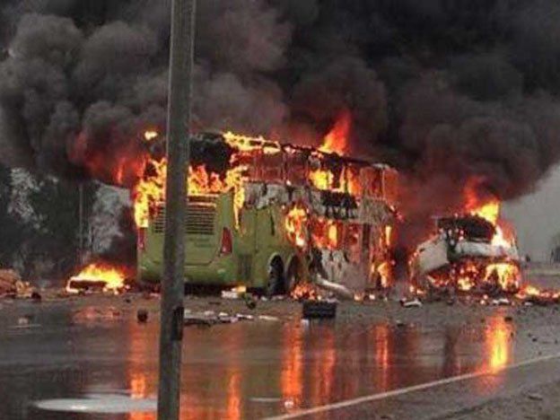 Tragedia en Chile: hubo seis muertos y 35 heridos en un choque múltiple