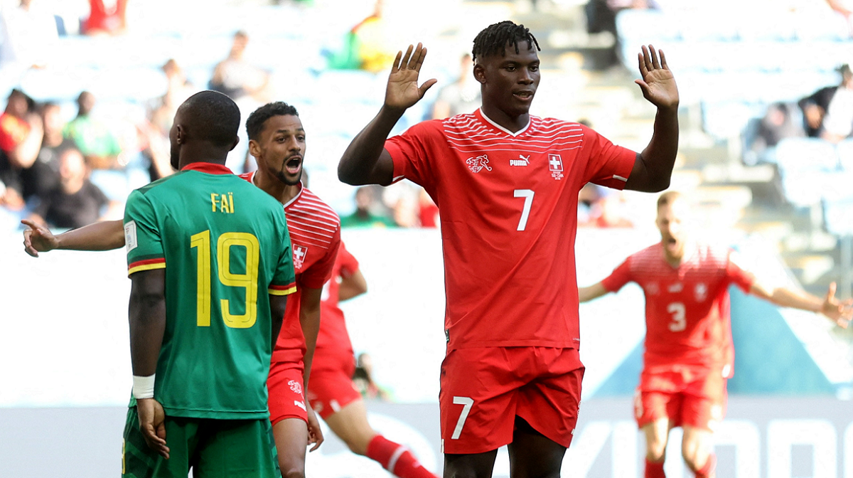 Qatar 2022: Suiza venció a Camerún en el inicio del grupo G