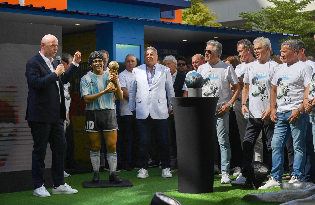 Homenajearon a Maradona en el segundo aniversario de su muerte