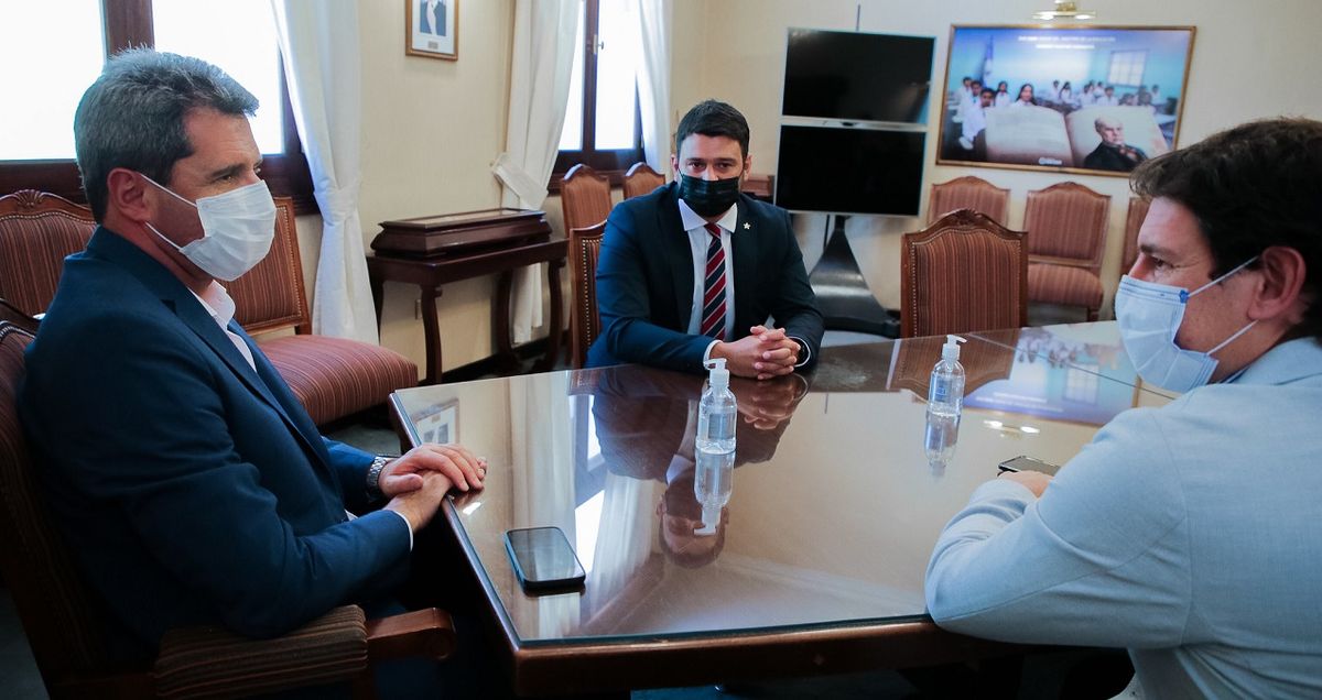 El gobernador Sergio Uñac se reunió con el nuevo director de Defensa del Consumidor