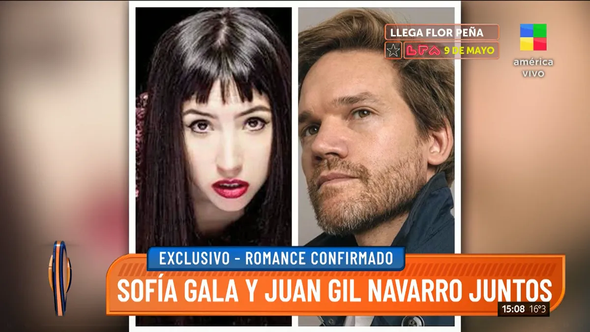 Sofía Gala comenzó un noviazgo con un reconocido actor
