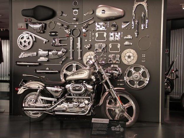 El museo Harley Davidson reúne 110 años de historia sobre ruedas