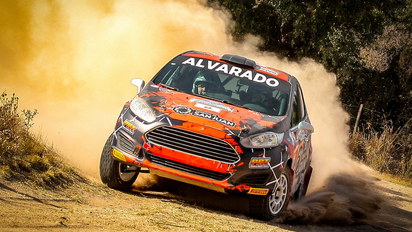 Diego Alvarado tuvo un gran sábado en el Rally Argentina 2022. Foto: Renzo Carletti. 
