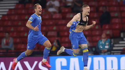 Ucrania clasificó a los cuartos de final de la Eurocopa.