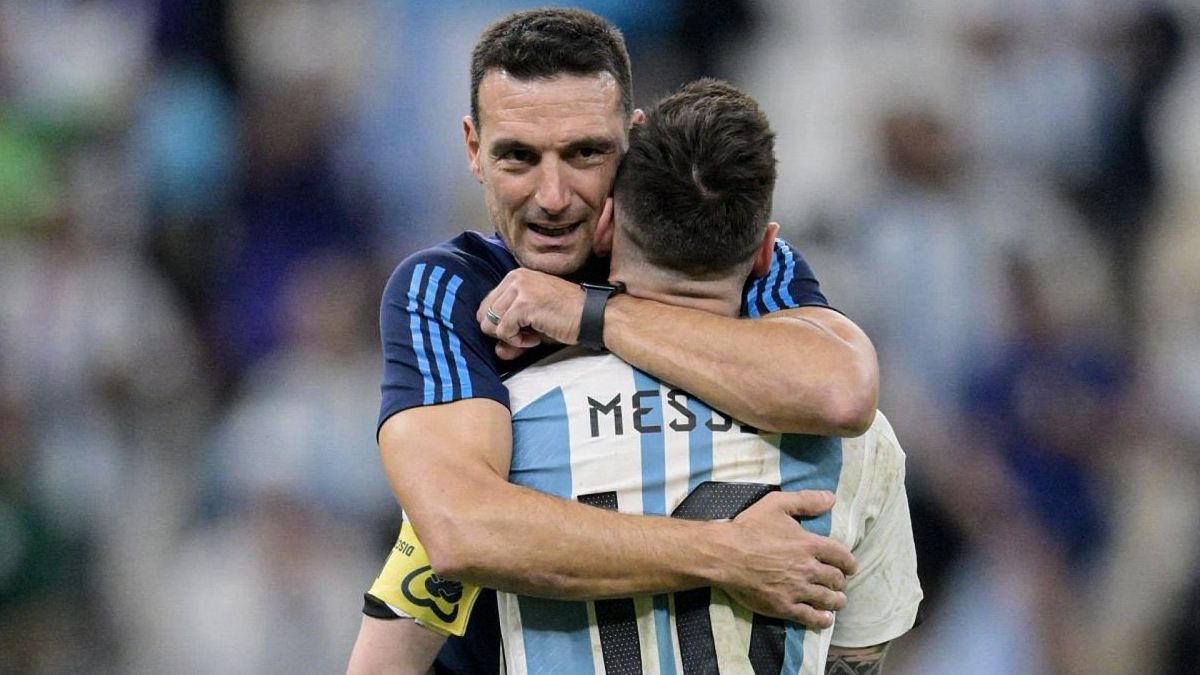 Scaloni: No hacía falta que Messi gane un Mundial para ser uno de los grandes