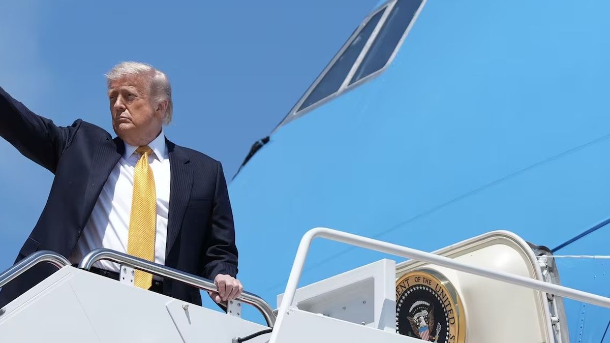 Trump llegó a China para reunirse con Xi Jinping en busca de estabilizar las relaciones bilaterales