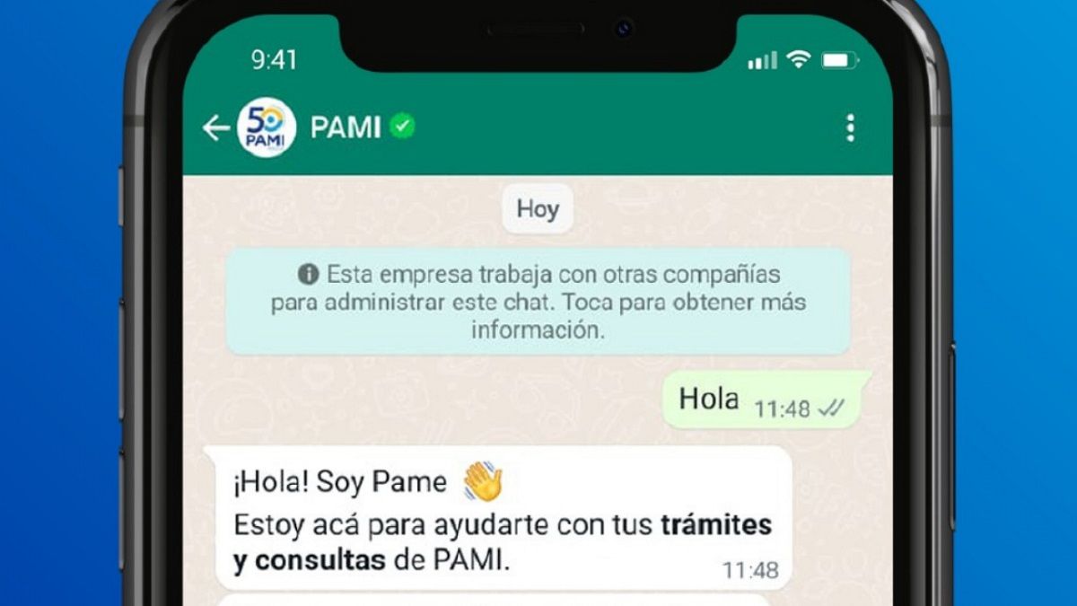 Pami habilitó un whatsapp para sus afiliados