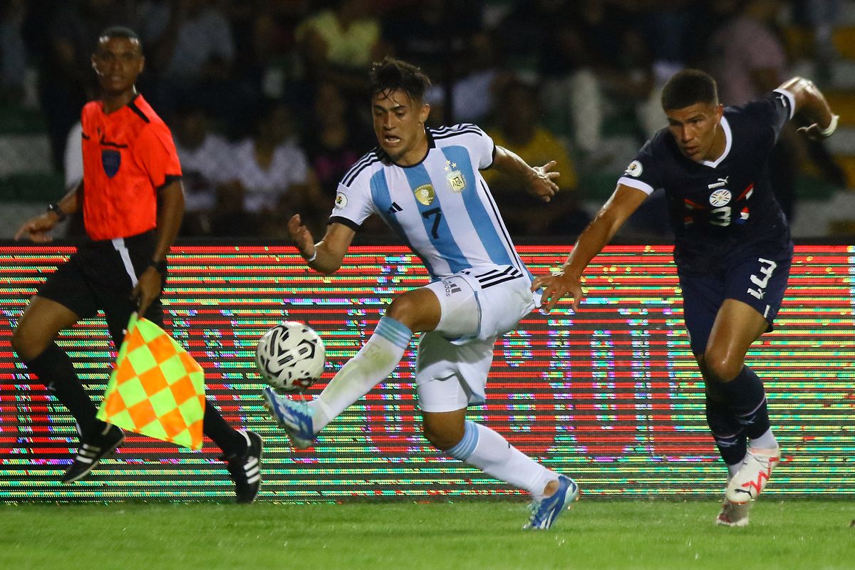 Argentina Sub 23 rescató un empate agónico ante Paraguay